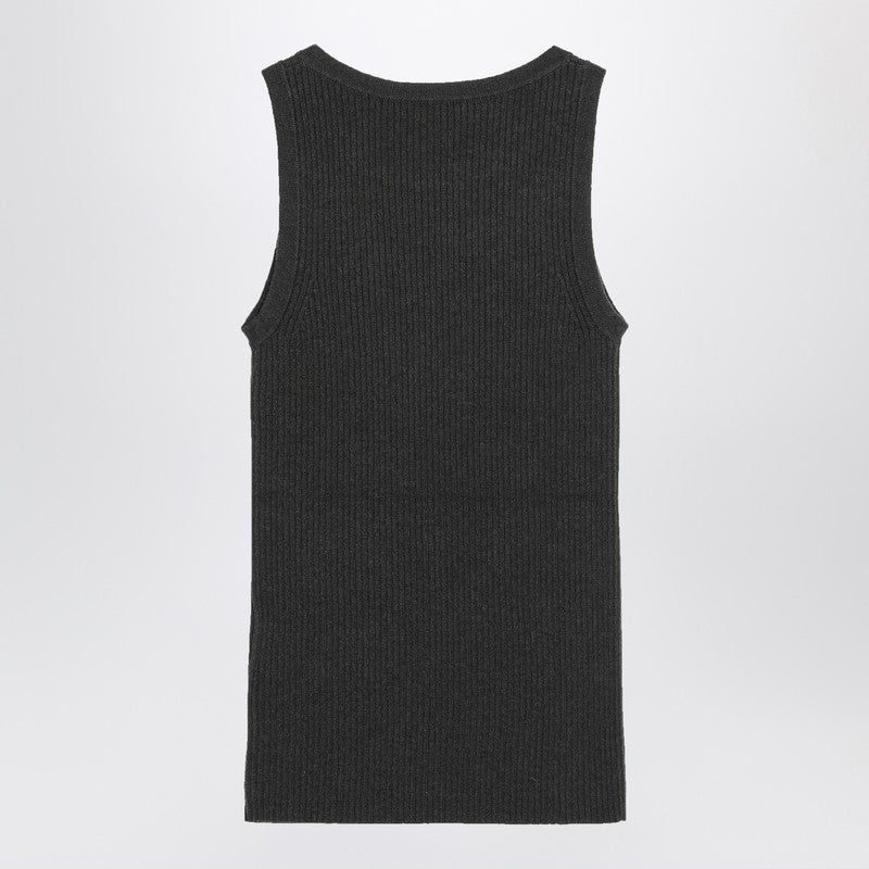 S Max Mara ribbed tank top