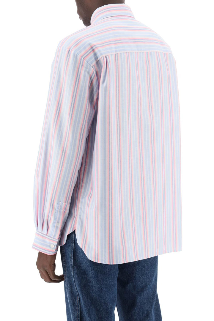 A.P.C. mathias striped oxford shirt