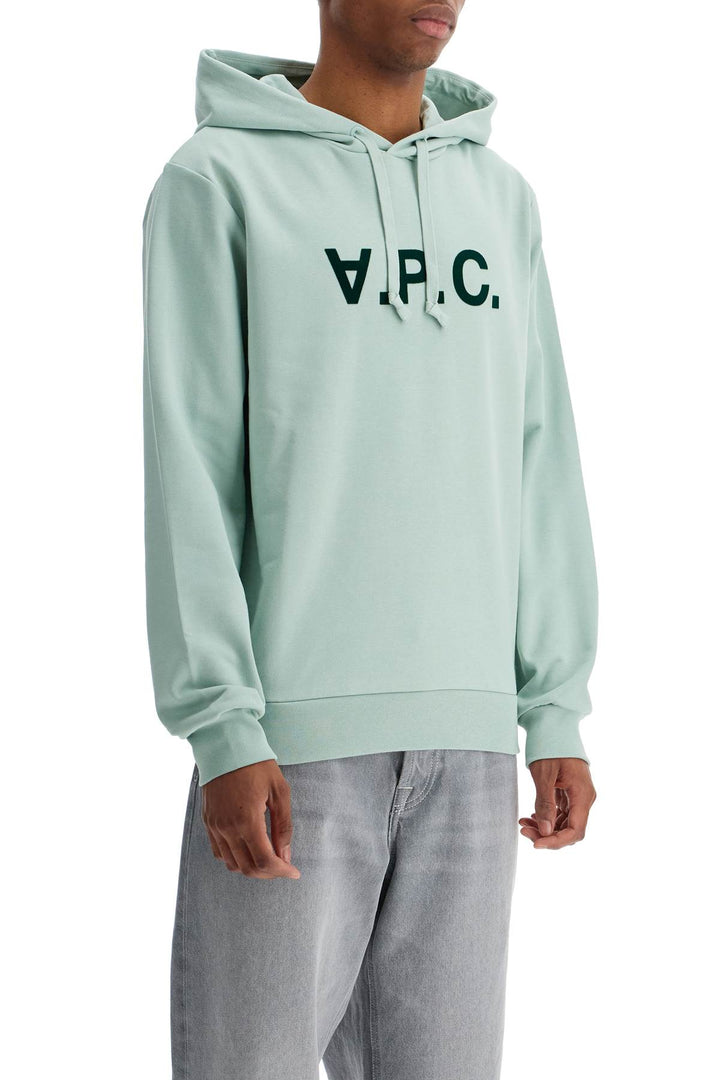 A.P.C. logo hoodie