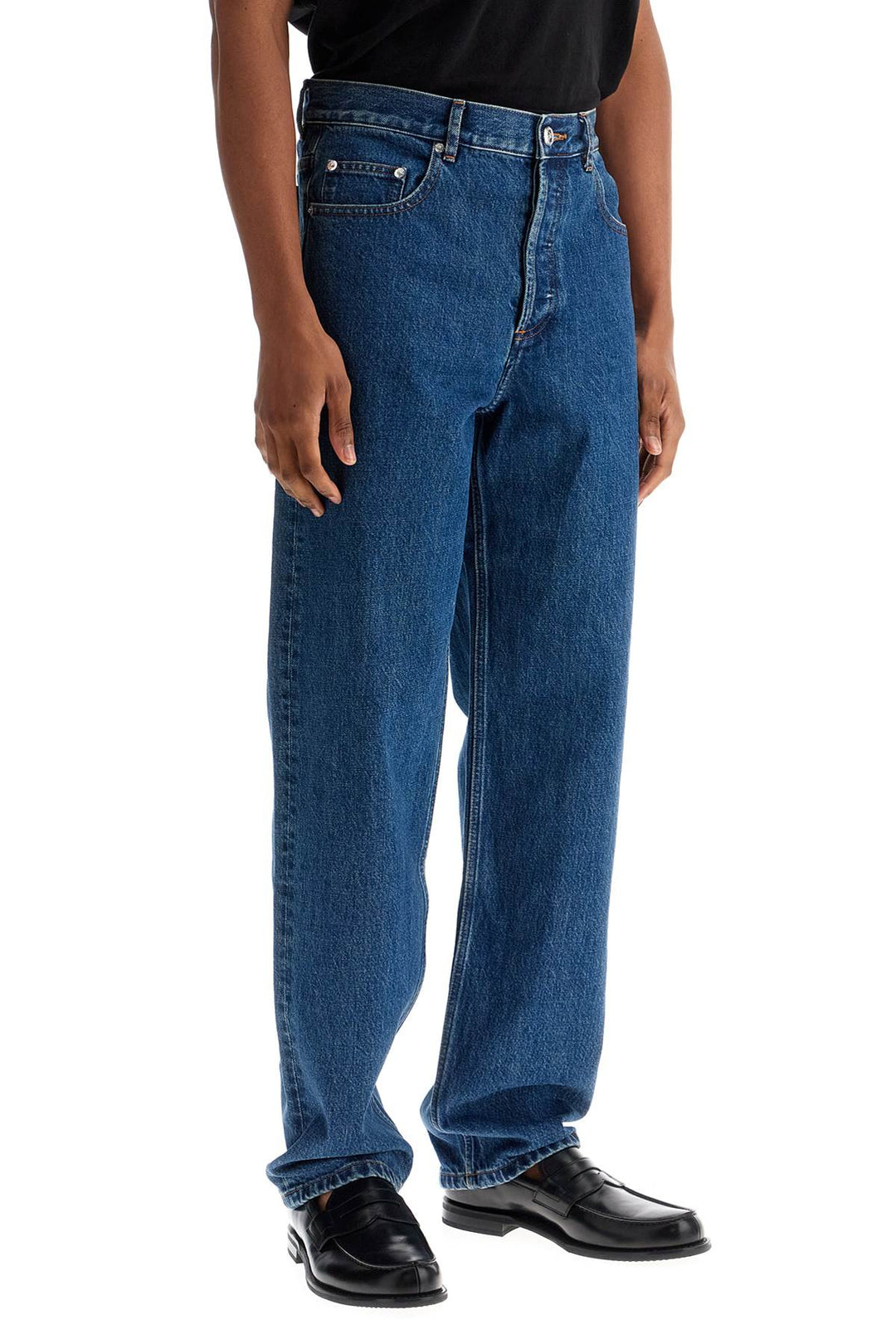 A.P.C. organic cotton wide leg jeans