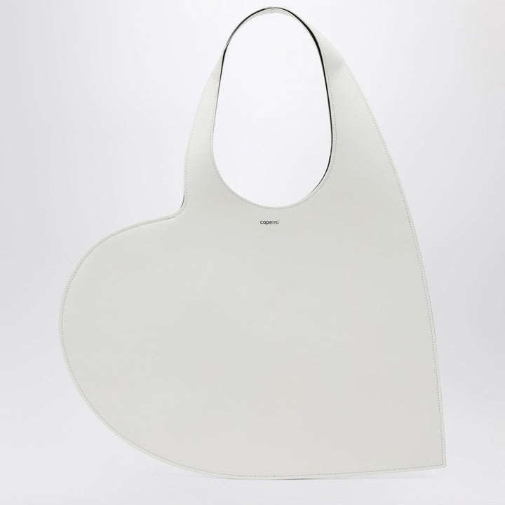 Coperni leather Heart tote bag