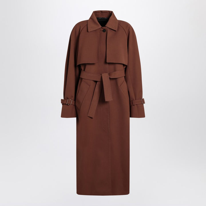 Max Mara Atelier gabardine trench coat