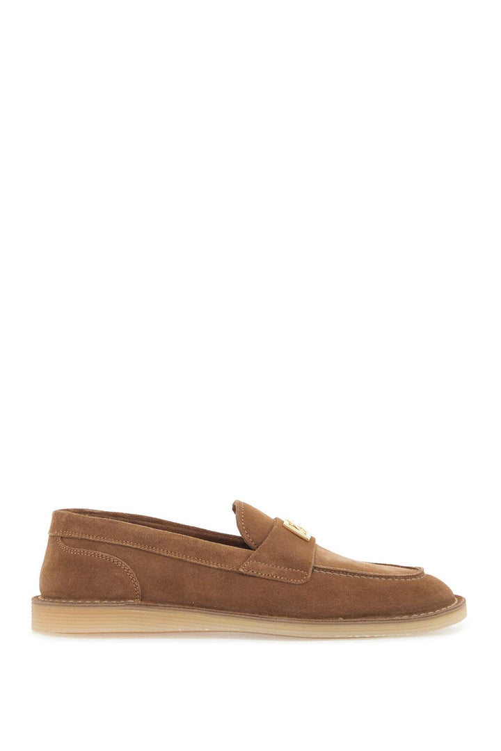 Dolce & Gabbana suede leather moccasins