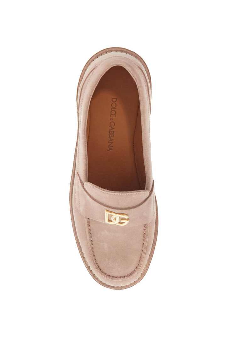 Dolce & Gabbana suede leather moccasins