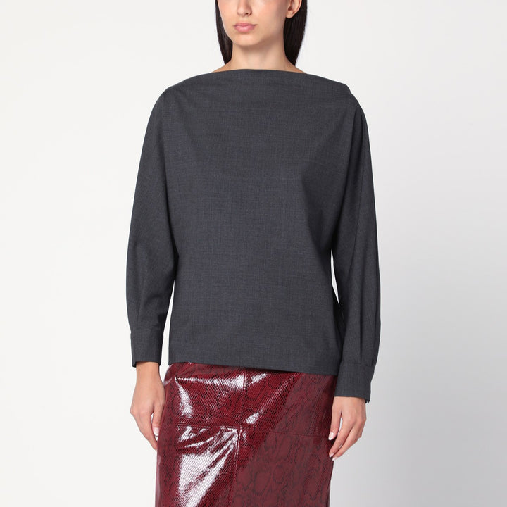 P.A.R.O.S.H. wool blouse-shirt