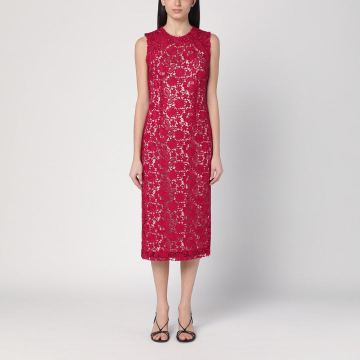 P.A.R.O.S.H. lace midi dress