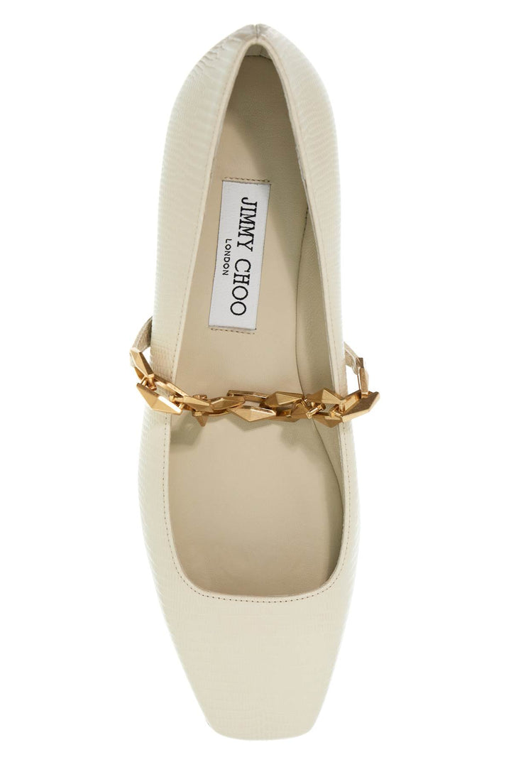 Jimmy Choo leather Tilda Flats