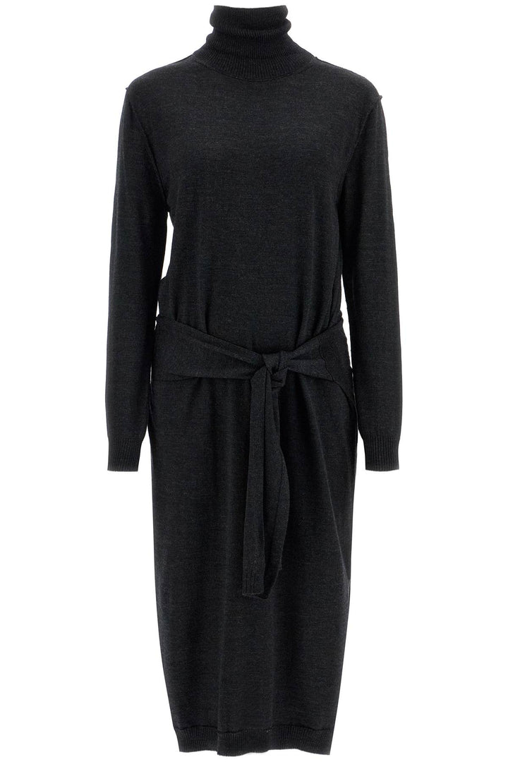 Lemaire midi knit trompe l'œil dress