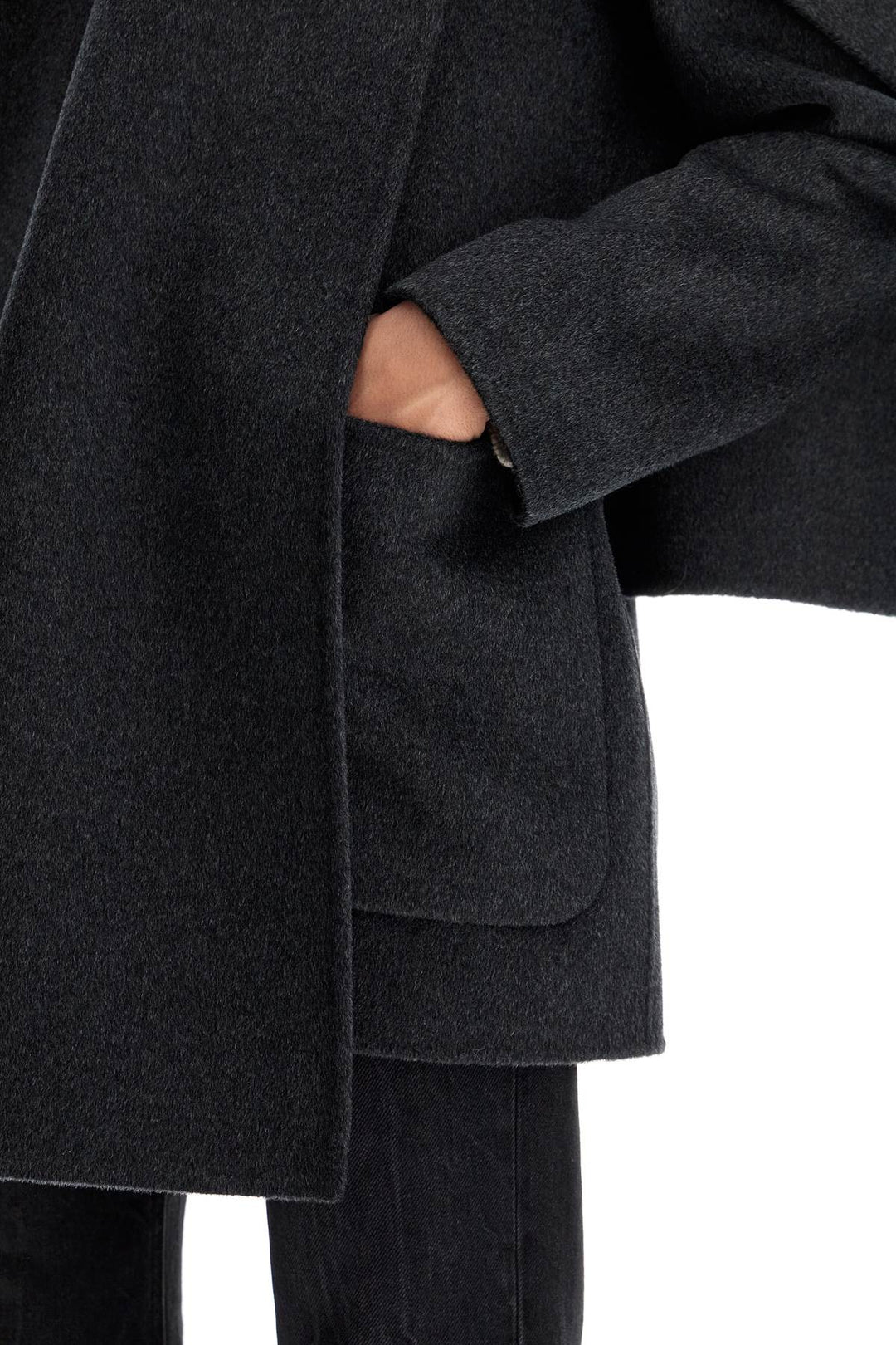 DYNAMIS STUDIO antwerp scarf coat