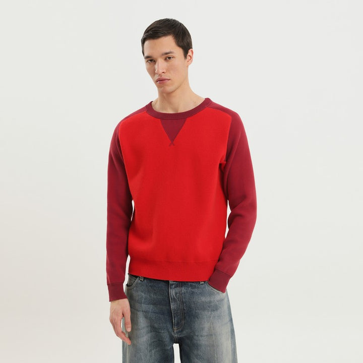 1989 STUDIO Color block sweater