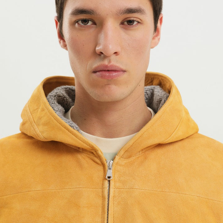 1989 STUDIO suede hoodie