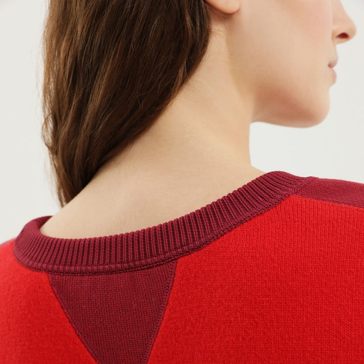 1989 STUDIO Color block sweater