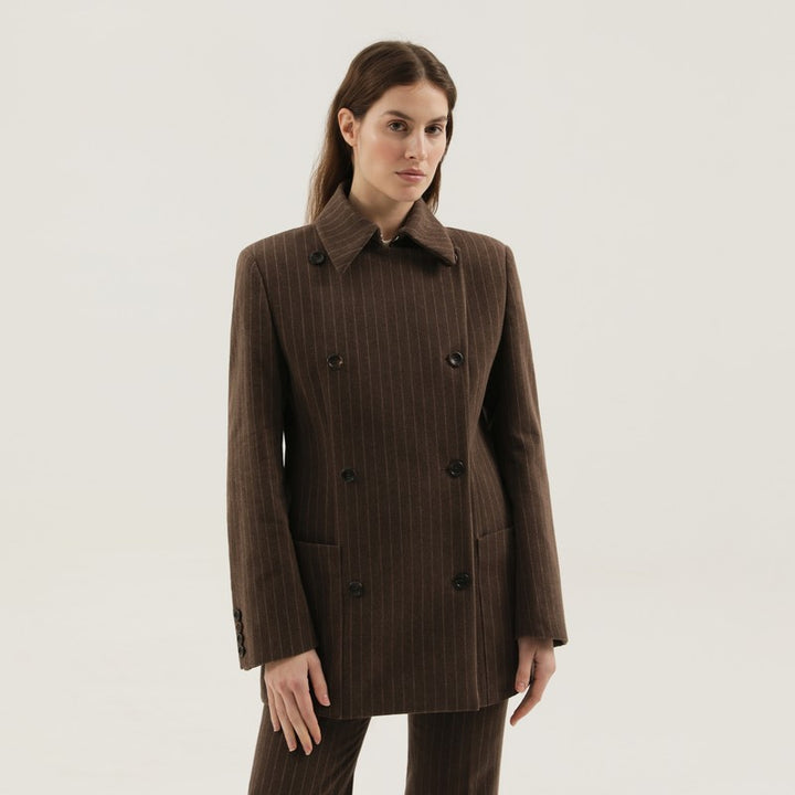 1989 STUDIO striped blazer