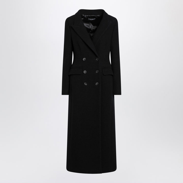 Dolce & Gabbana Long black wool coat