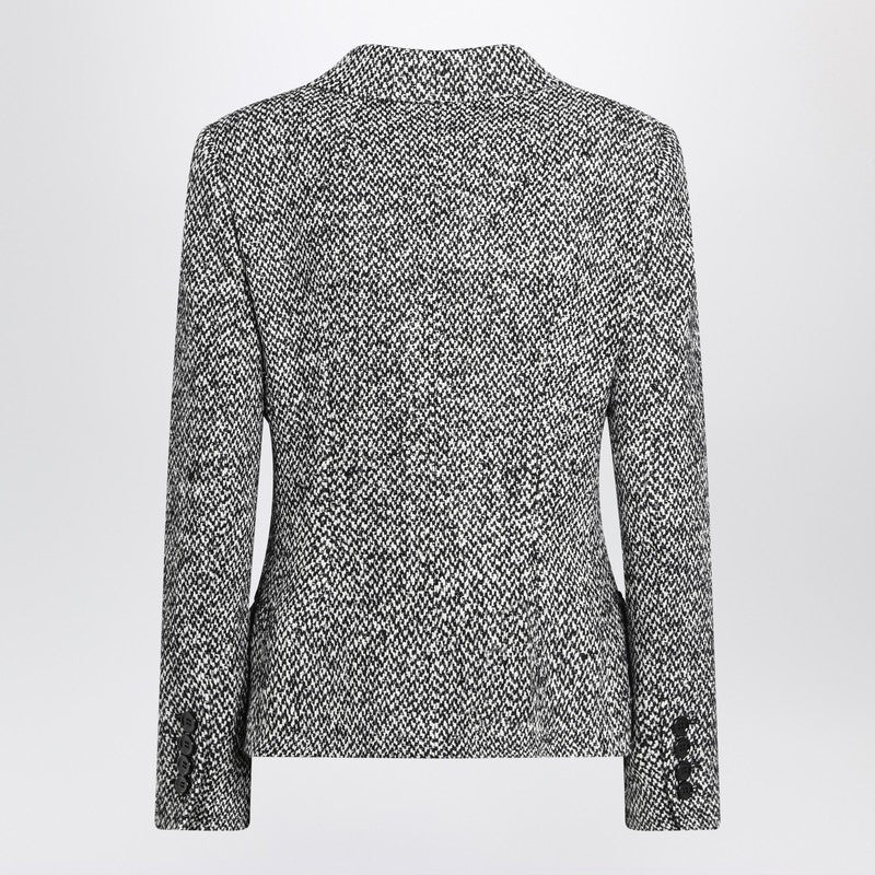 Dolce & Gabbana Single-breasted speckled jacket