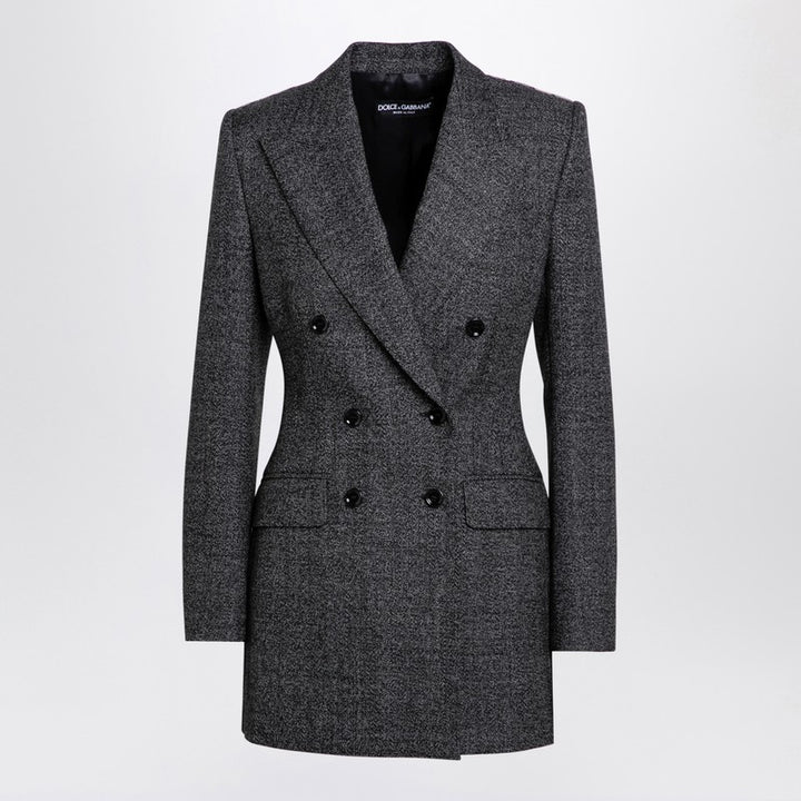 Dolce & Gabbana tweed double-breasted jacket