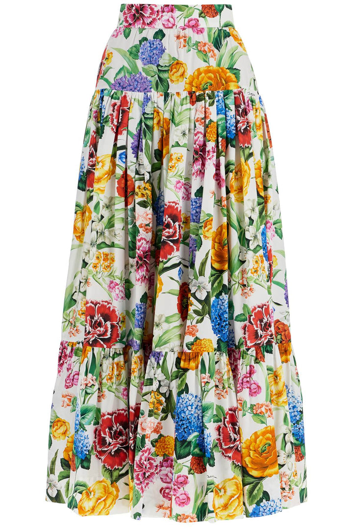 Dolce & Gabbana floral maxi skirt