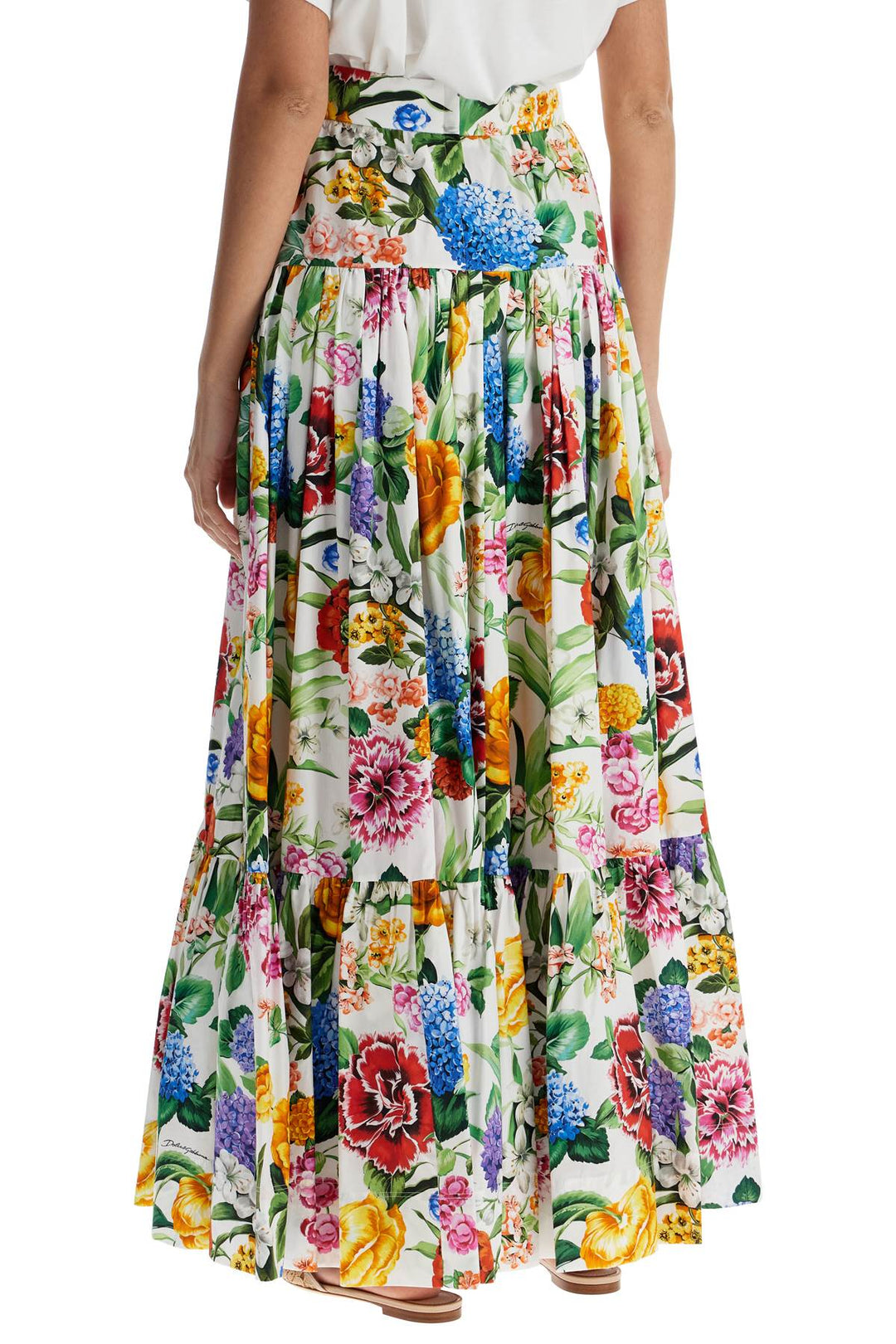 Dolce & Gabbana floral maxi skirt