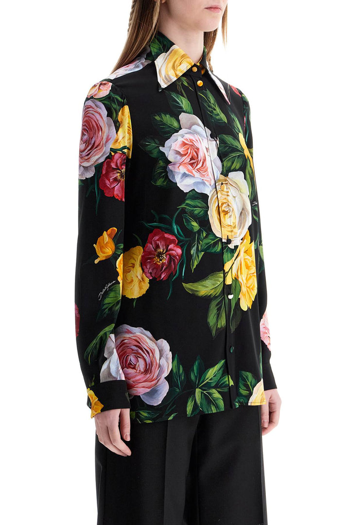 Dolce & Gabbana silk floral shirt