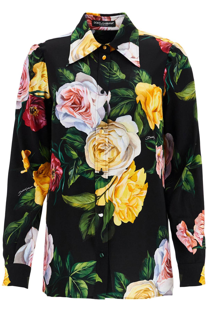 Dolce & Gabbana silk floral shirt