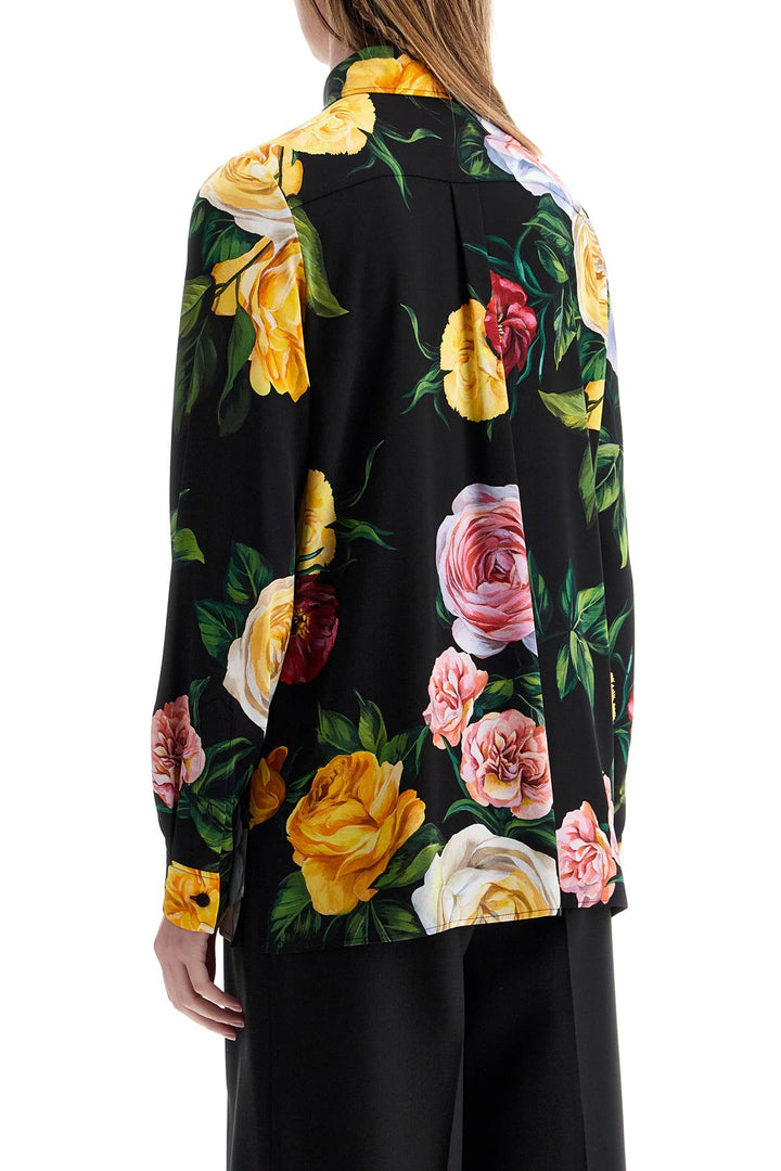 Dolce & Gabbana silk floral shirt