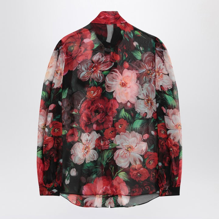 Dolce & Gabbana floral chiffon Shirt