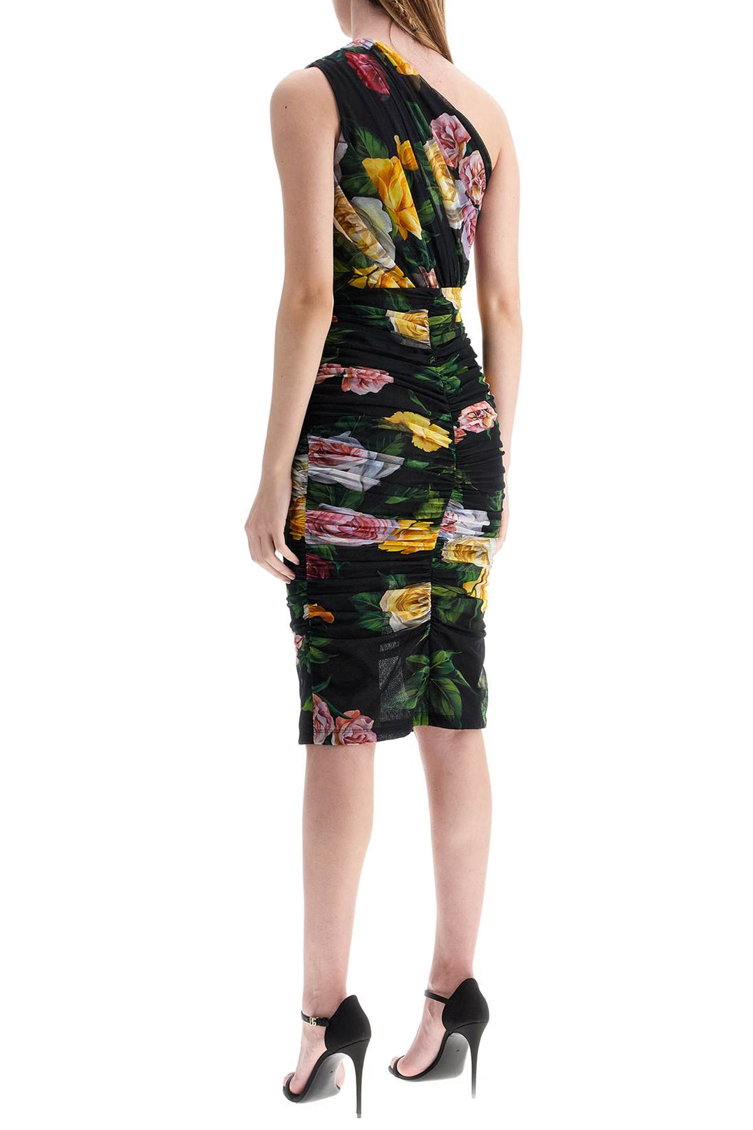 Dolce & Gabbana black floral dress