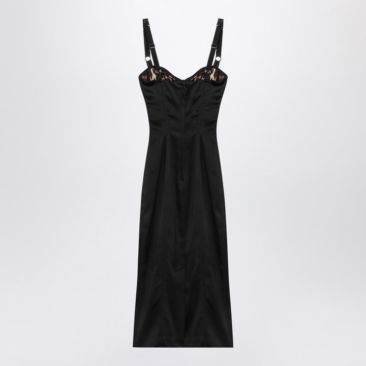 Dolce & Gabbana satin bustier dress