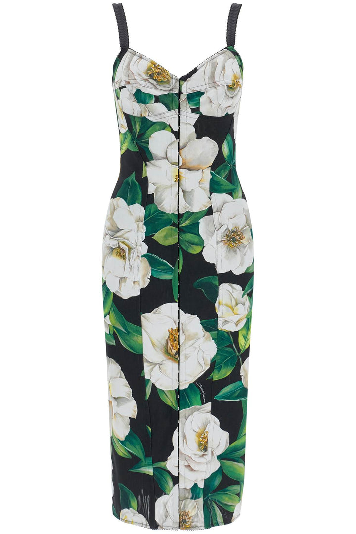 Dolce & Gabbana floral midi dress