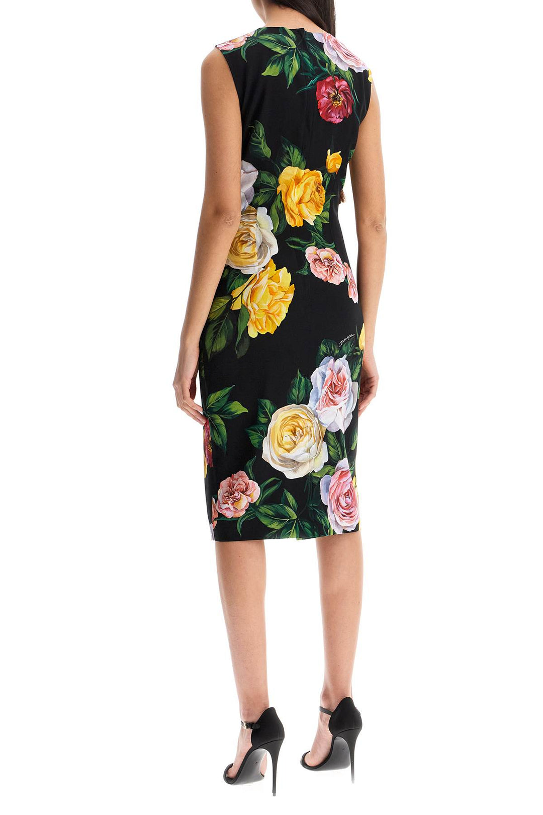 Dolce & Gabbana floral silk dress