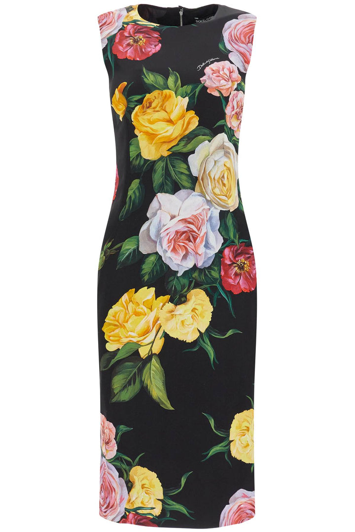 Dolce & Gabbana floral silk dress