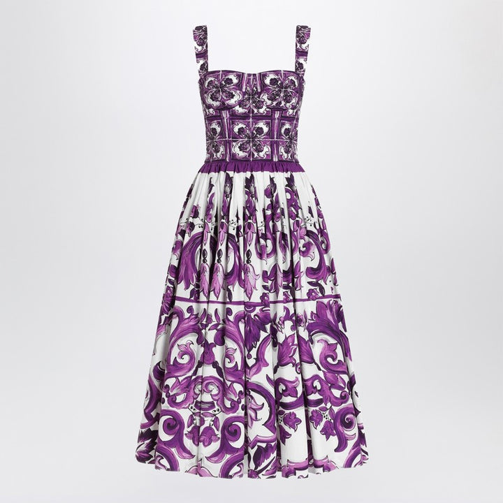 Dolce & Gabbana Majolica print cotton Dress