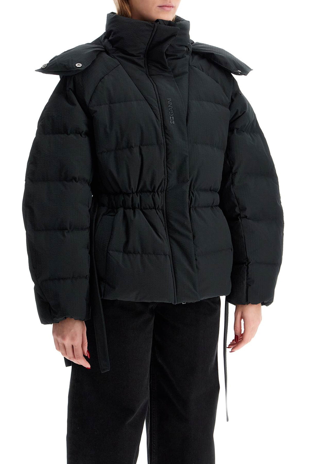 Ganni oversized puffer jacket