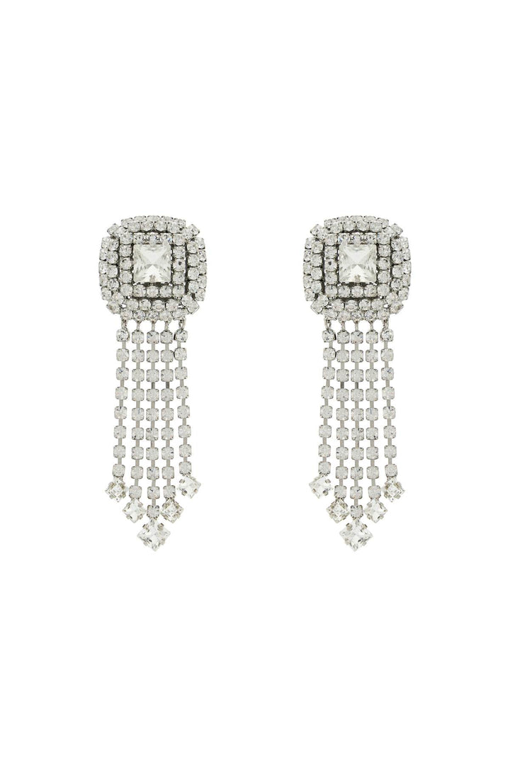 Alessandra Rich dangling clip-on earrings