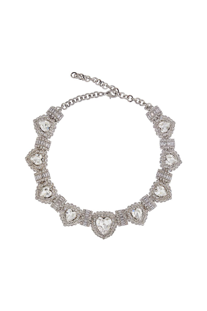 Alessandra Rich heart necklace