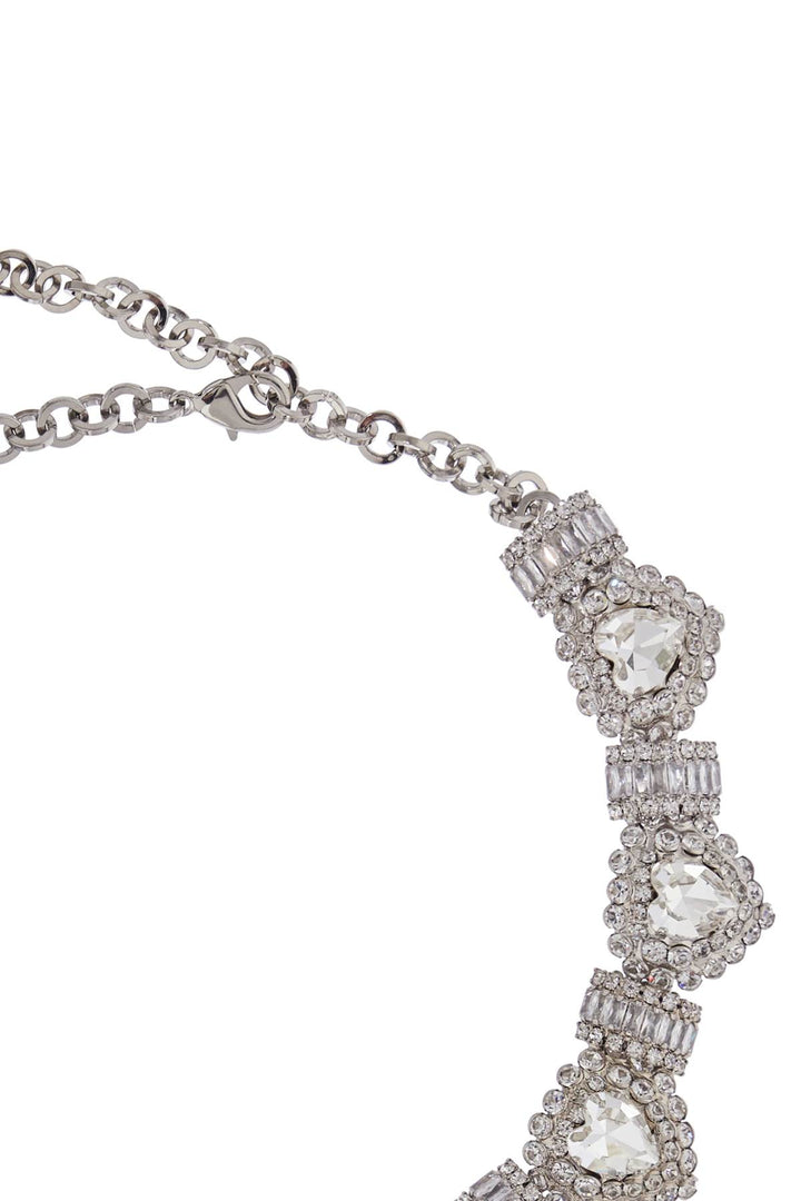 Alessandra Rich heart necklace