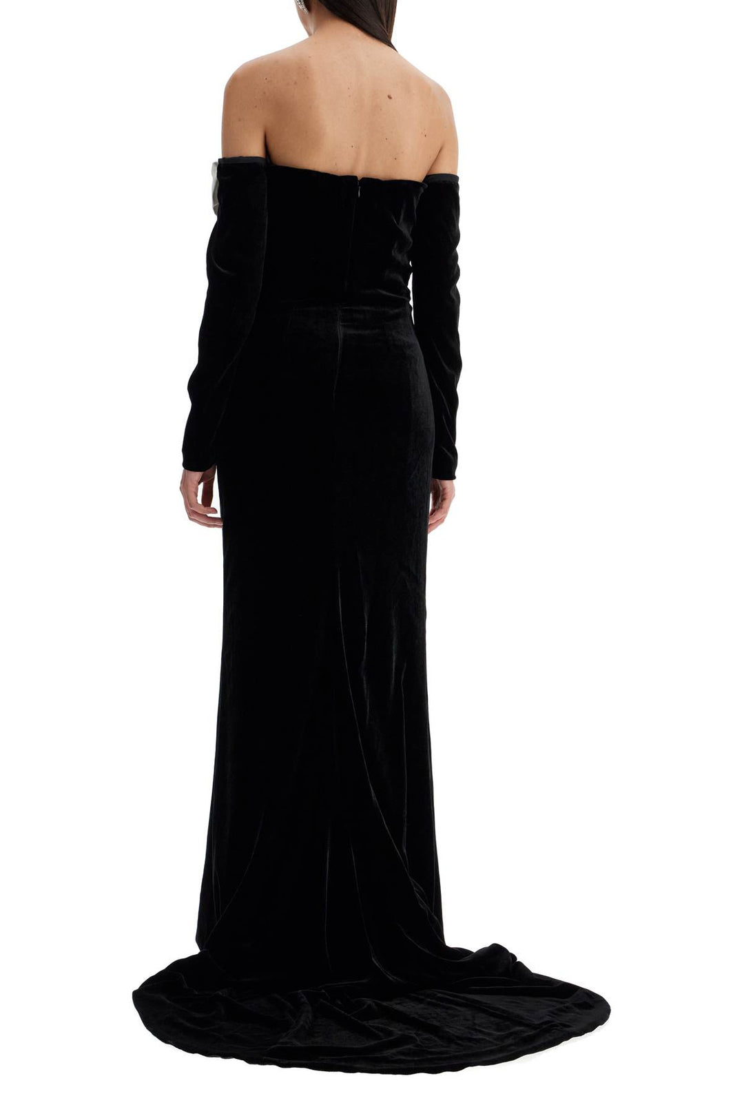 Alessandra Rich maxi velvet dress