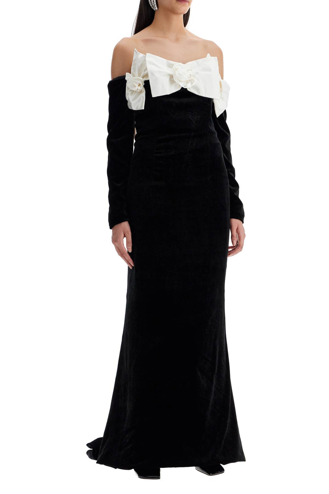 Alessandra Rich maxi velvet dress