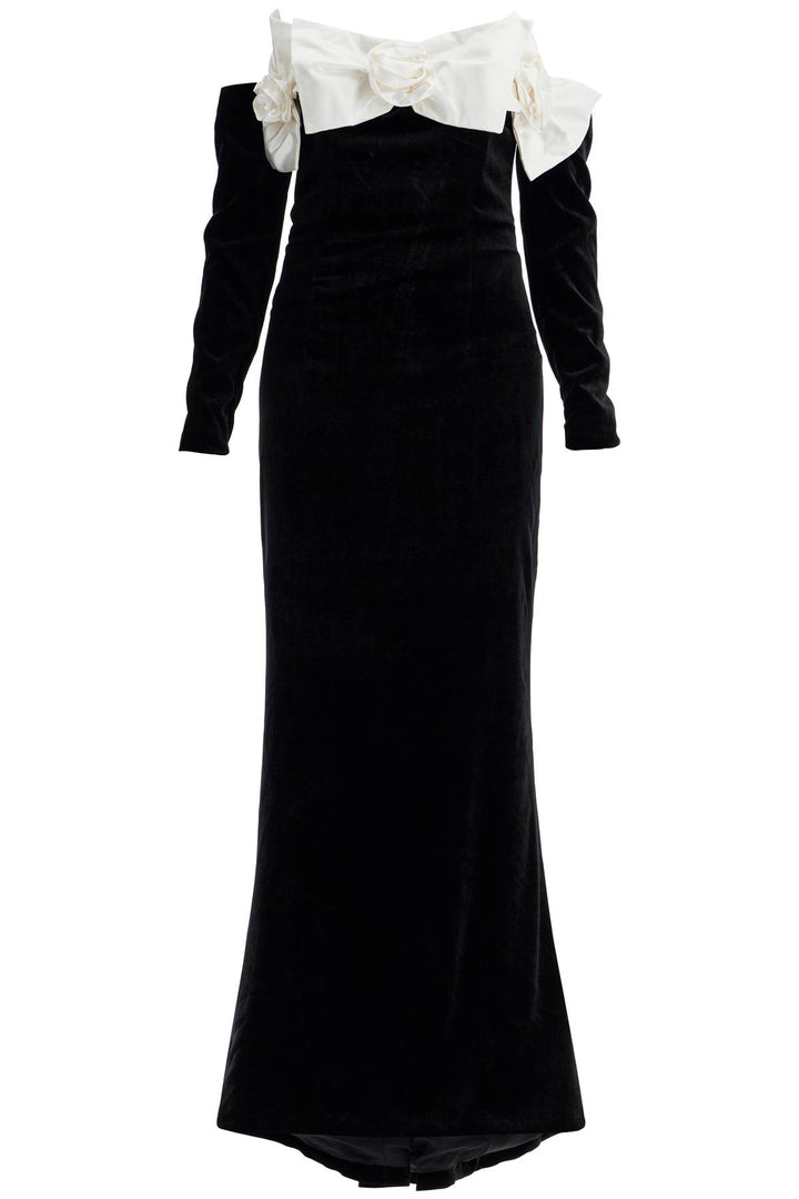 Alessandra Rich maxi velvet dress