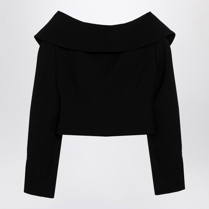 Alessandra Rich Off Shoulder Jacket