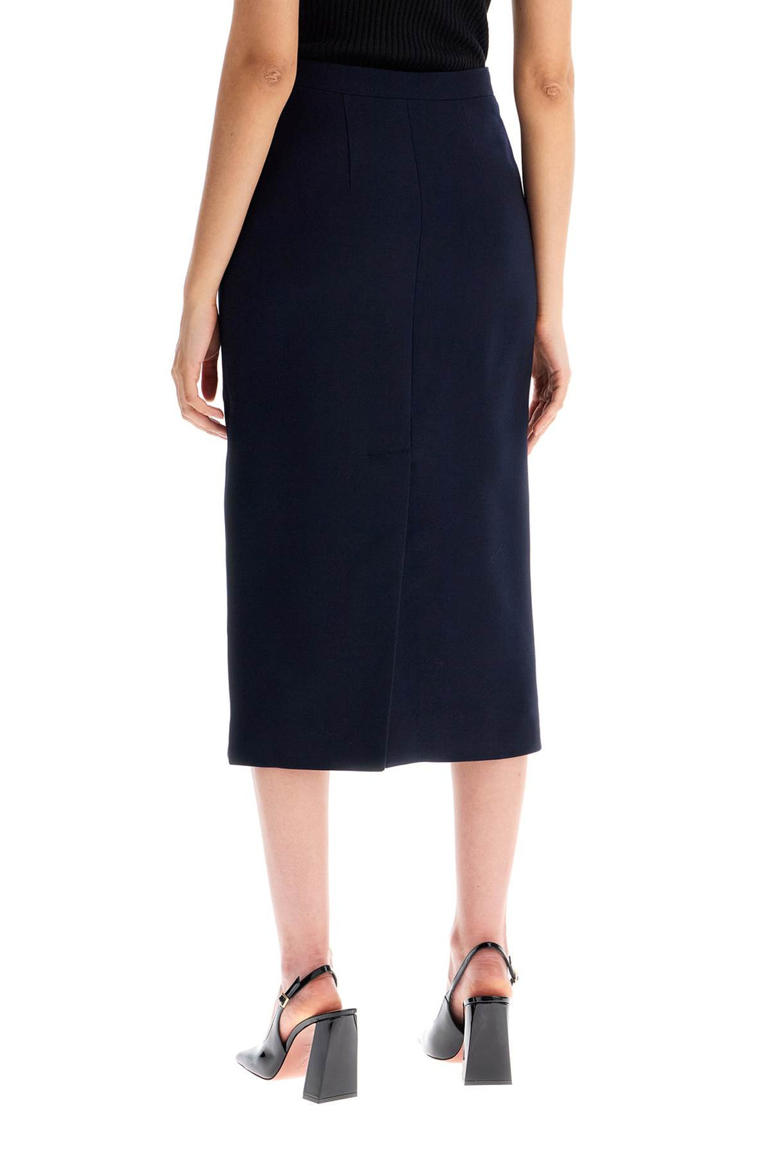 Alessandra Rich wool midi skirt