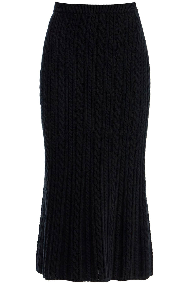 Alessandra Rich knitted midi skirt