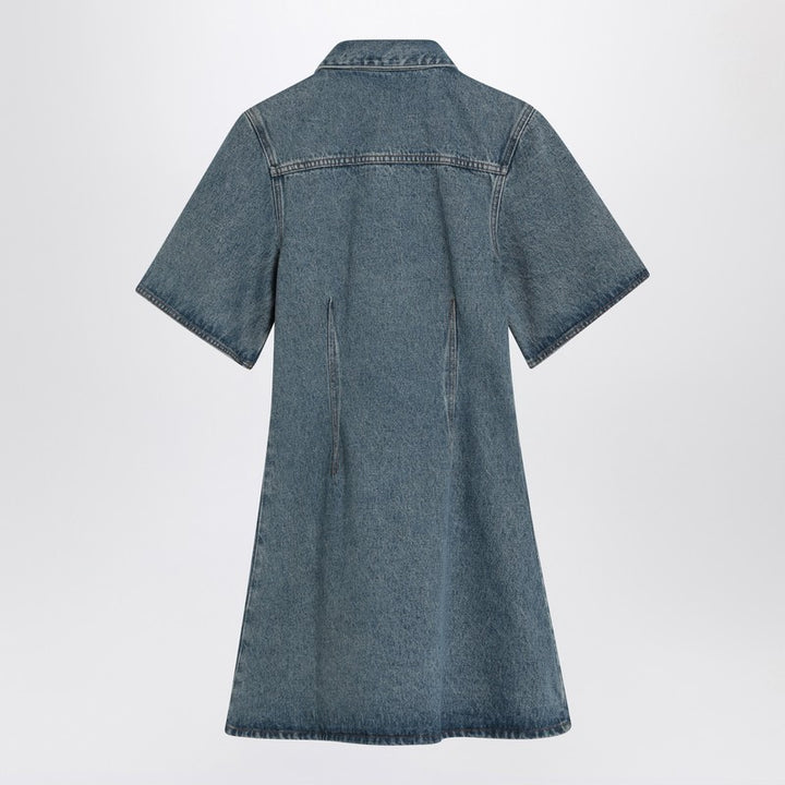Ami Paris Ami de Coeur denim Mini dress