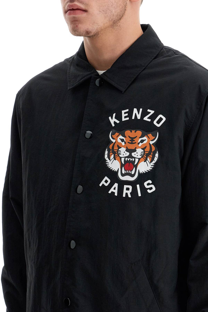 Kenzo lucky tiger nylon overshirt