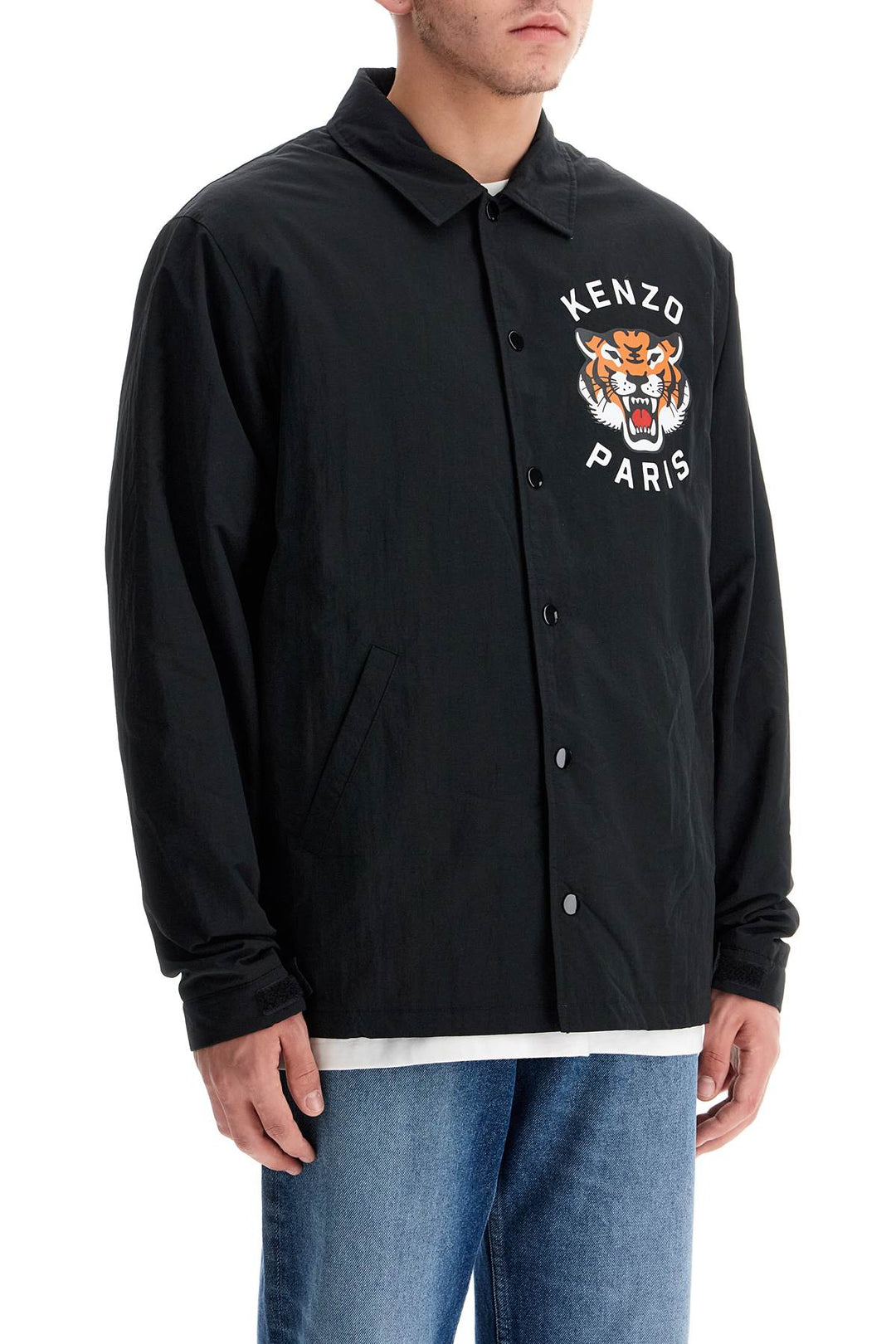 Kenzo lucky tiger nylon overshirt