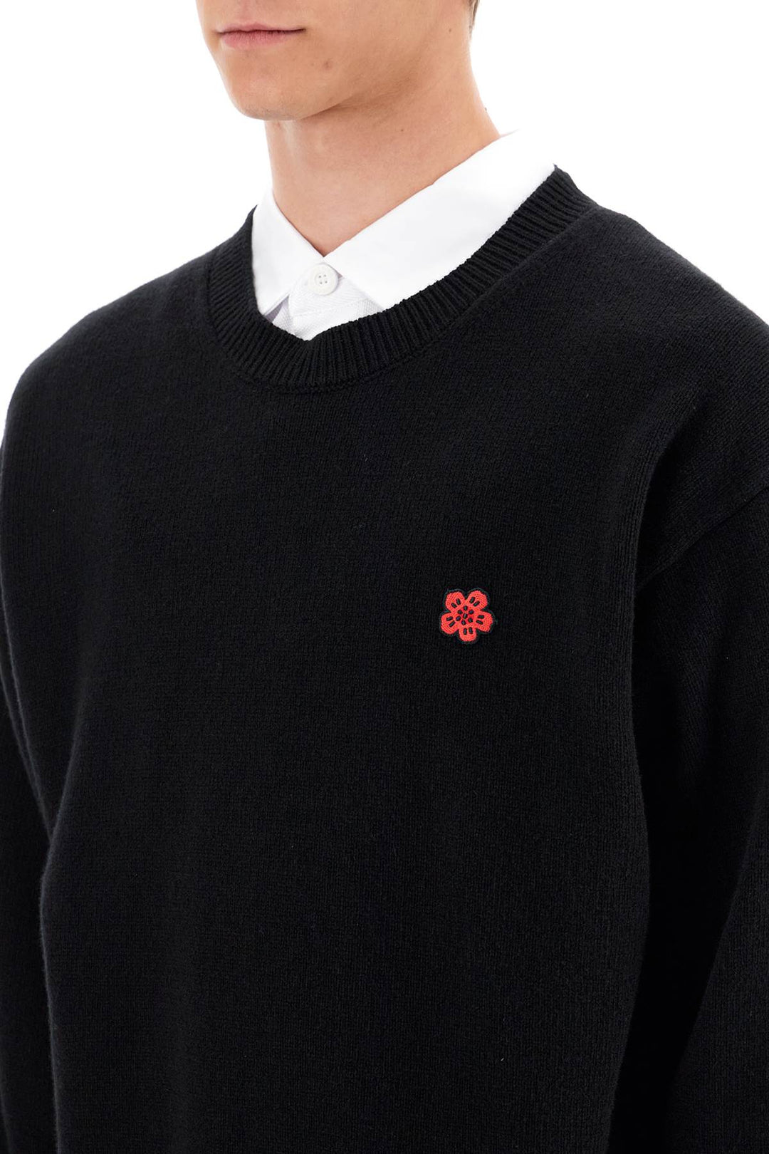 Kenzo boke flower wool pullover