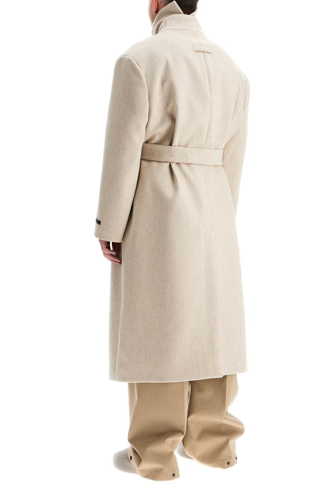 Fear Of God maxi coat without lapels