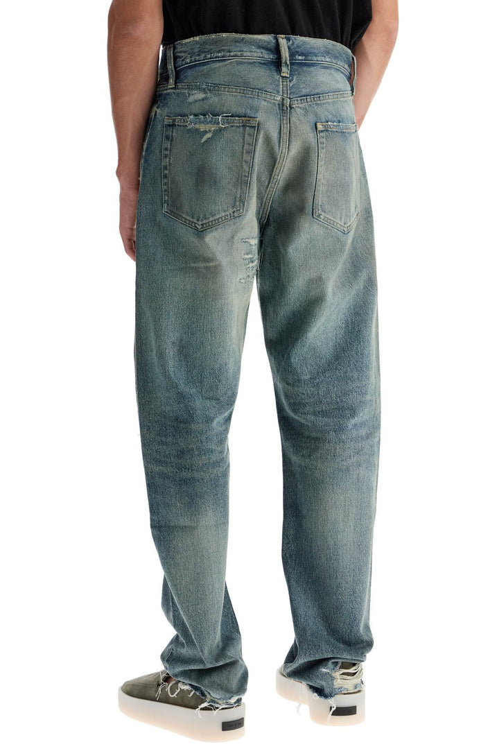 Fear Of God distressed straight cut jeans