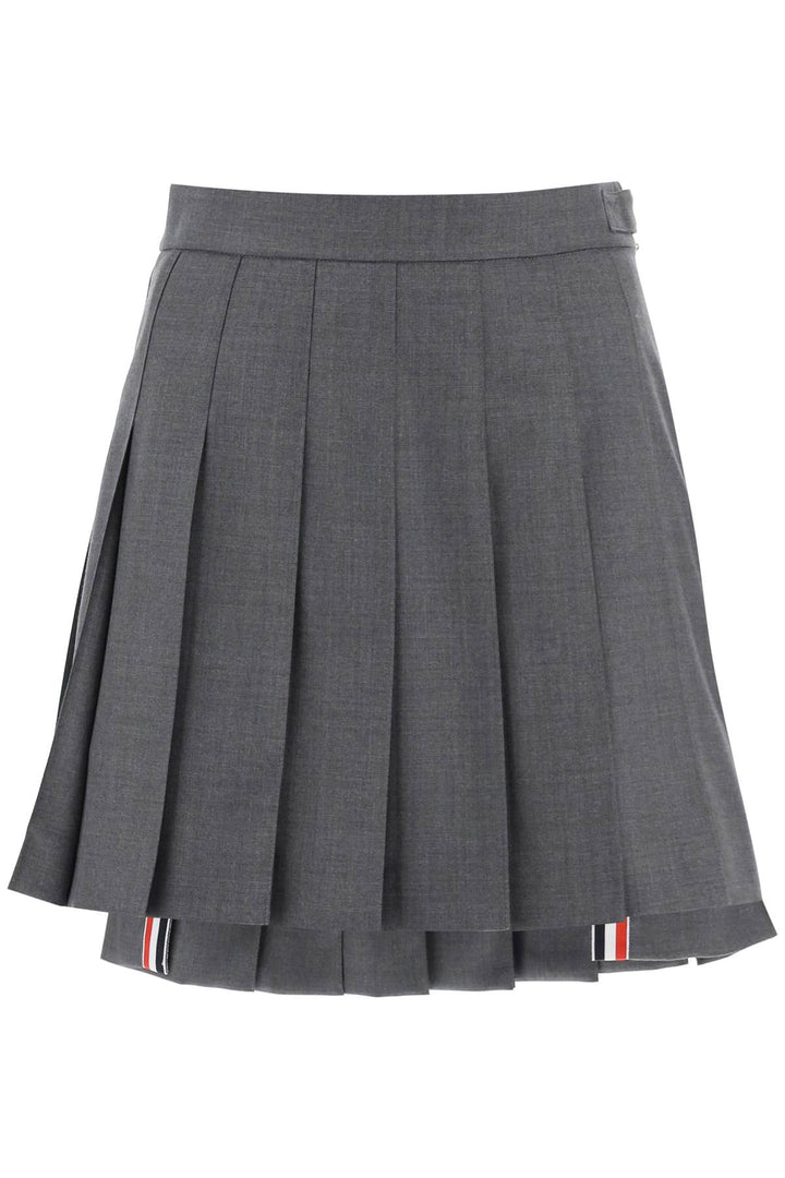 Thom Browne pleated mini skirt