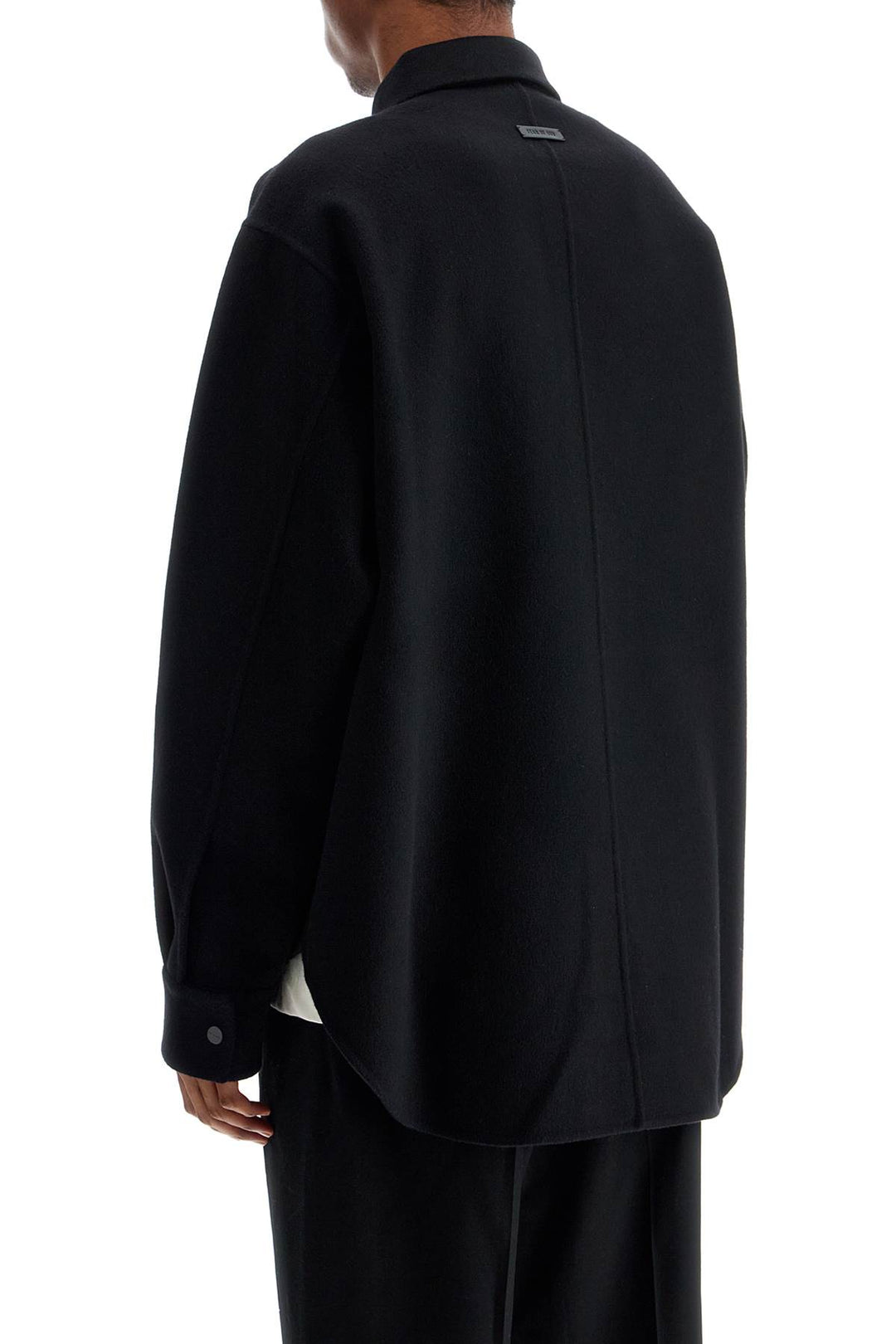 Fear Of God oversized wool black shirt